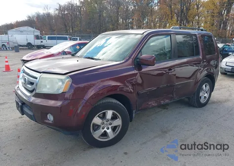 2011 Honda Pilot Ex-L из США, поврежденный, VIN 5FNYF4H50BB063192